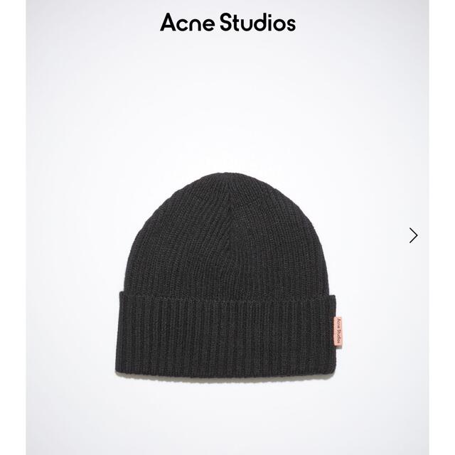 ACNE(アクネ)のAcne Studios♡未使用♡リブビーニーハット レディースの帽子(ニット帽/ビーニー)の商品写真