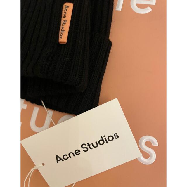 ACNE(アクネ)のAcne Studios♡未使用♡リブビーニーハット レディースの帽子(ニット帽/ビーニー)の商品写真