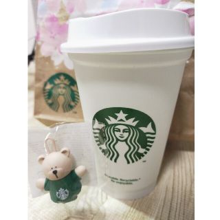 スターバックスコーヒー(Starbucks Coffee)の【未開封】ベアリスタキャップ　リユーザブルカップ(タンブラー)