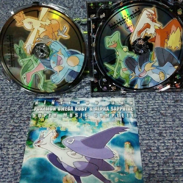 ポケモン(ポケモン)のオメガルビー・アルファサファイア スーパーミュージックコンプリート エンタメ/ホビーのCD(ゲーム音楽)の商品写真