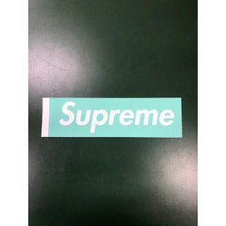 Supreme × Tiffany & Co Box Logo Sticker