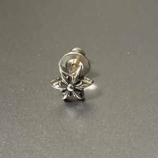 クロムハーツ(Chrome Hearts)のクロムハーツ　スター　スタッド　ピアス　片耳用　シングル(ピアス(片耳用))