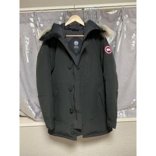 カナダグース(CANADA GOOSE)のカナダグース ジャスパー Lサイズ ブラックJASPER 3438JM(ダウンジャケット)