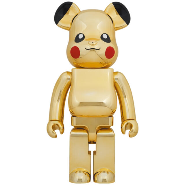 【新品未使用】ピカチュウ 1000％ GOLD CHROME Ver.