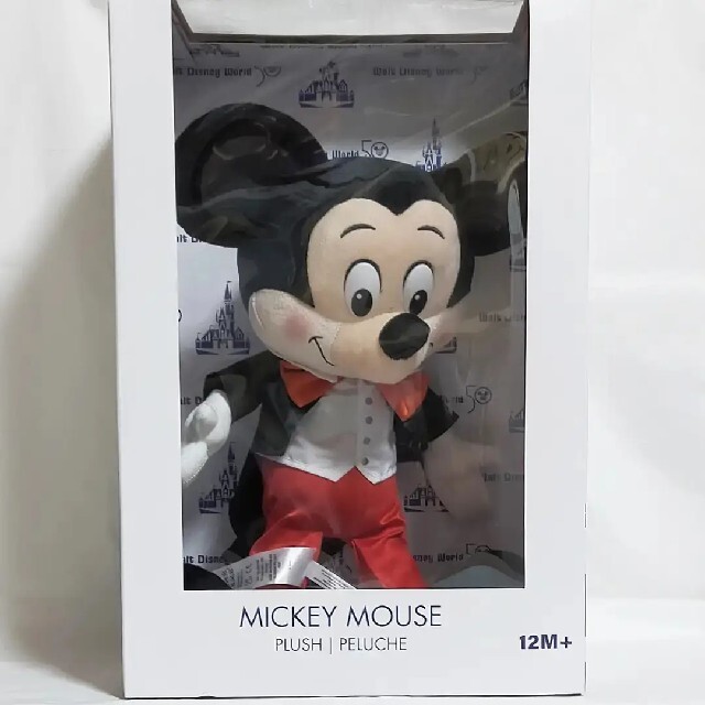 【新品】WDW 50周年 ディズニー ミッキーマウス ぬいぐるみ レトロぬいぐるみ