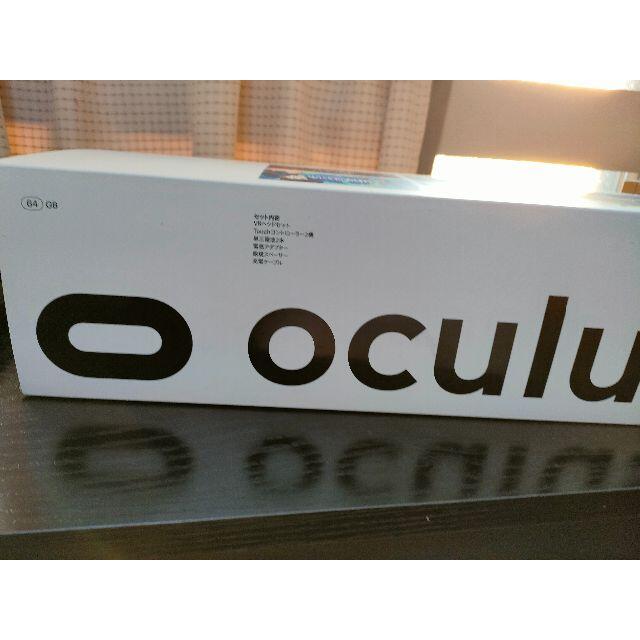 [美品] OculusQuest 2 64GB ACアダプタ・充電ケーブル未使用 スマホ/家電/カメラのPC/タブレット(PC周辺機器)の商品写真