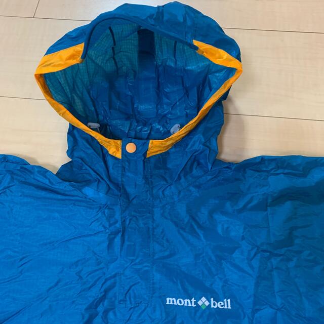 mont bell(モンベル)のモンベル　レインポンチョ　レインコート　雨具　キッズ キッズ/ベビー/マタニティのこども用ファッション小物(レインコート)の商品写真