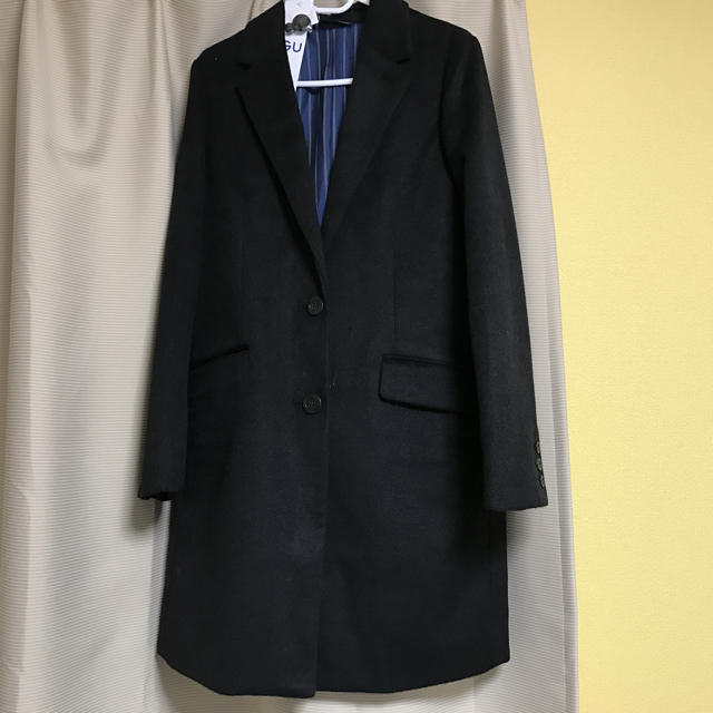 GU(ジーユー)のウールブレンドチェスターコート レディースのジャケット/アウター(チェスターコート)の商品写真