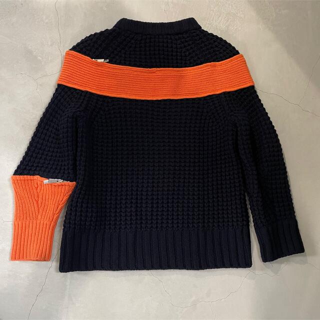 百貨店の販売 sacai 19aw zip knit ジップニット ニット/セーター