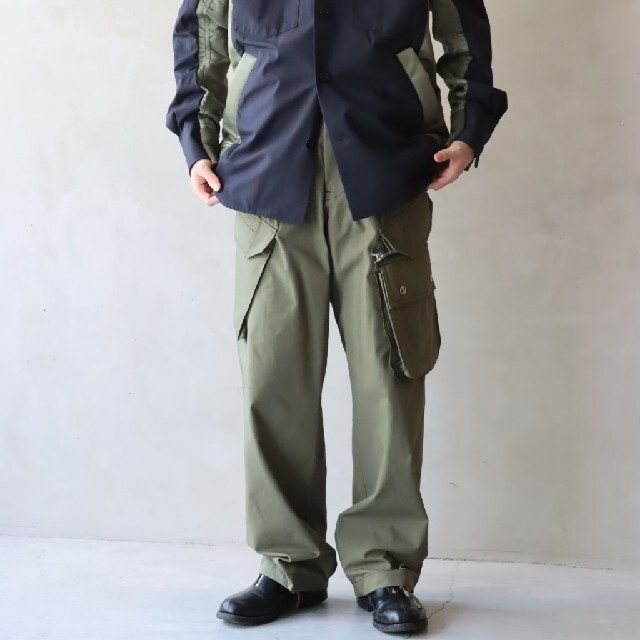 サイズ１ 新品 21aw sacai Cotton Oxford Pants 【超特価sale開催