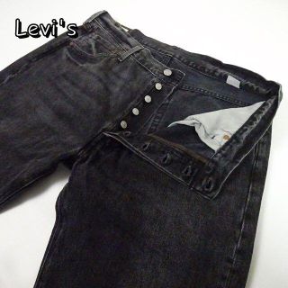 リーバイス(Levi's)のリーバイス　501　ビッグE　米製　ストレートブラック　36　ウエスト約93ｃｍ(デニム/ジーンズ)