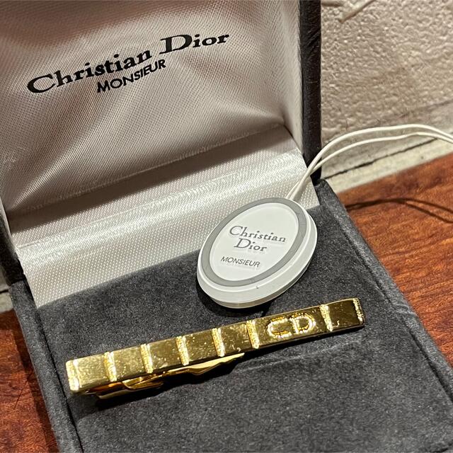 Christian Dior(クリスチャンディオール)のChristian Dior タイピン クリスチャンディオール　ゴールド系 メンズのファッション小物(ネクタイピン)の商品写真