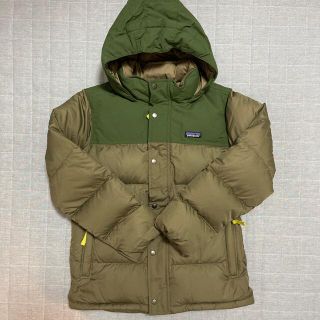 パタゴニア(patagonia)のパタゴニア boys キッズLサイズ　ビビーダウンフーディ　(ジャケット/上着)