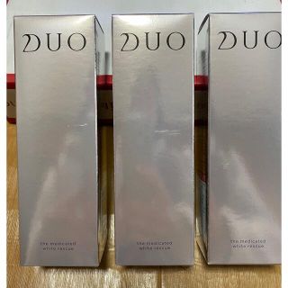 DUO 薬用ホワイトレスキュー　泡状美白美容液４０g×３本(美容液)