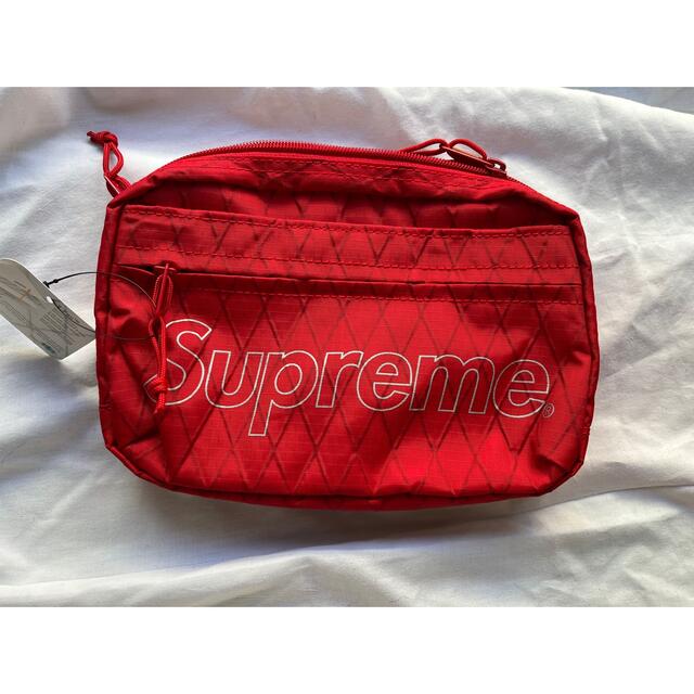 18FW Supreme Shoulder Bagシュプリームショルダーバック赤 衝撃特価 ...