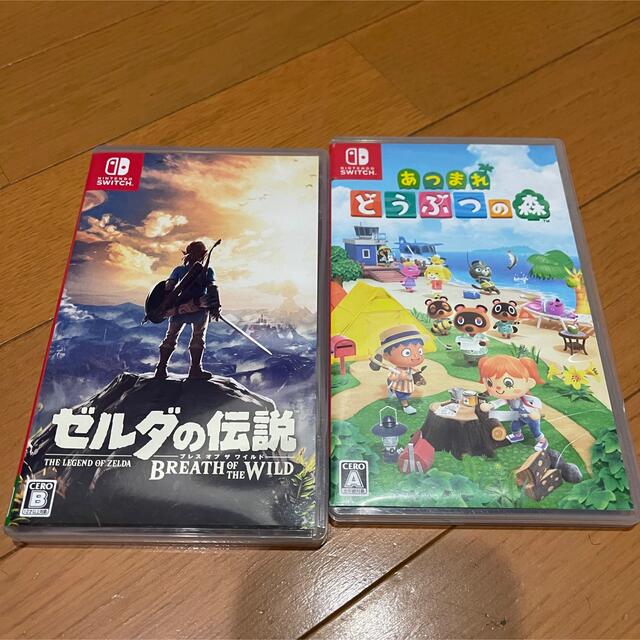 任天堂switch ゼルダの伝説　どうぶつの森