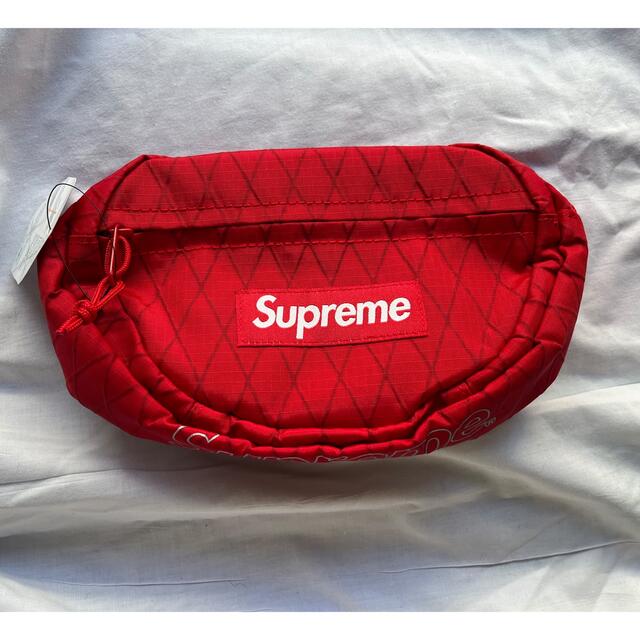 18FW Supreme Waist Bagシュプリームウエストバック赤