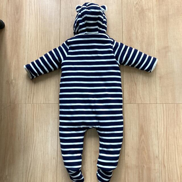 babyGAP(ベビーギャップ)のベビーGAP カバーオール ロンパース ジャンプスーツ　マタニティ　ボーダー キッズ/ベビー/マタニティのベビー服(~85cm)(カバーオール)の商品写真