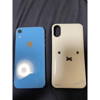 アップル(Apple)のLOL_camper様専用　本体のみiPhone XR ライトブルー　(スマートフォン本体)