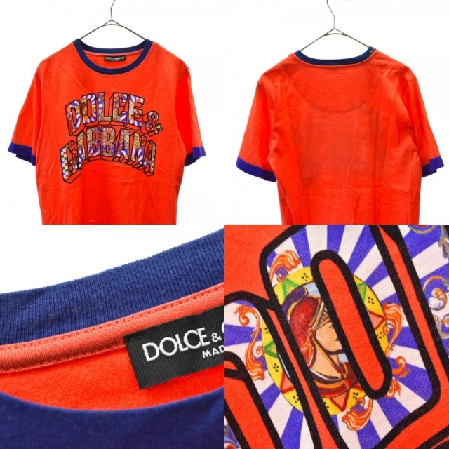 DOLCE&GABBANA(ドルチェアンドガッバーナ)のDOLCE & GABBANA ドルチェアンドガッバーナ 半袖Tシ メンズのトップス(Tシャツ/カットソー(半袖/袖なし))の商品写真