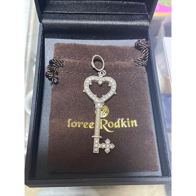 Loree Rodkin ペンダントトップ ハートキー - ネックレス