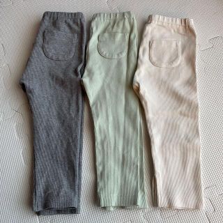 ユニクロ(UNIQLO)のユニクロレギンス90cm 3本セット(パンツ/スパッツ)