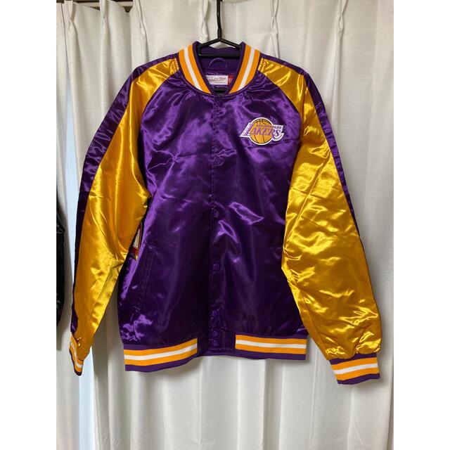 MITCHELL & NESS - ミッチェルアンドネス レイカーズ スタジャン