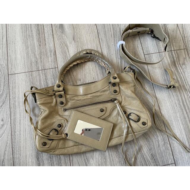 BALENCIAGA BAG - 正規品 バレンシアガ ザ シティ ハンドバッグ レザー
