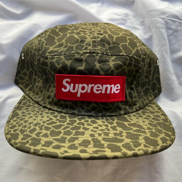 Supreme Camo Camp Capシュプリームカモキャンプキャップ緑