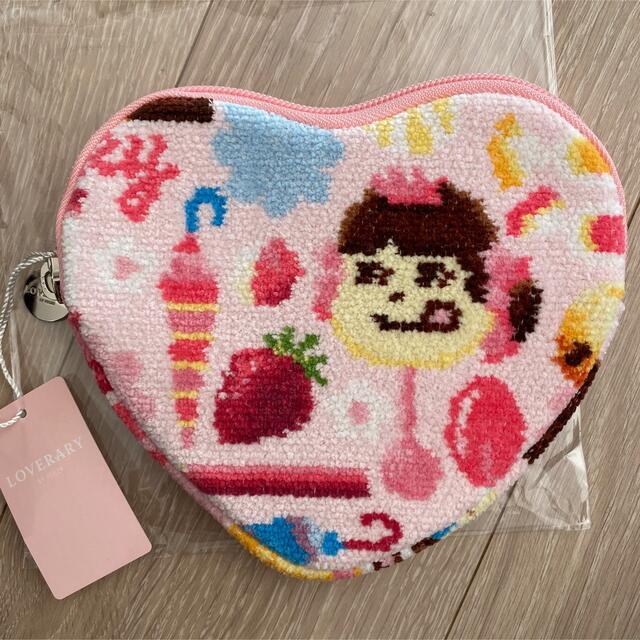 経典ブランド ペコア ラ モード ペコちゃん ハート型ポーチ 新品未開封