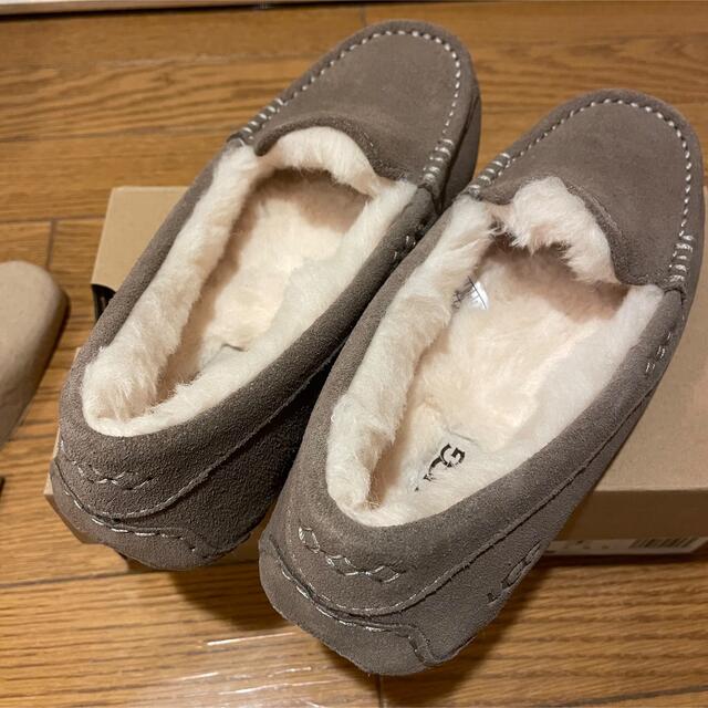 UGG(アグ)のUGG アンスレー ANSLEY SLATE スレート サイズ7 24cm レディースの靴/シューズ(スリッポン/モカシン)の商品写真