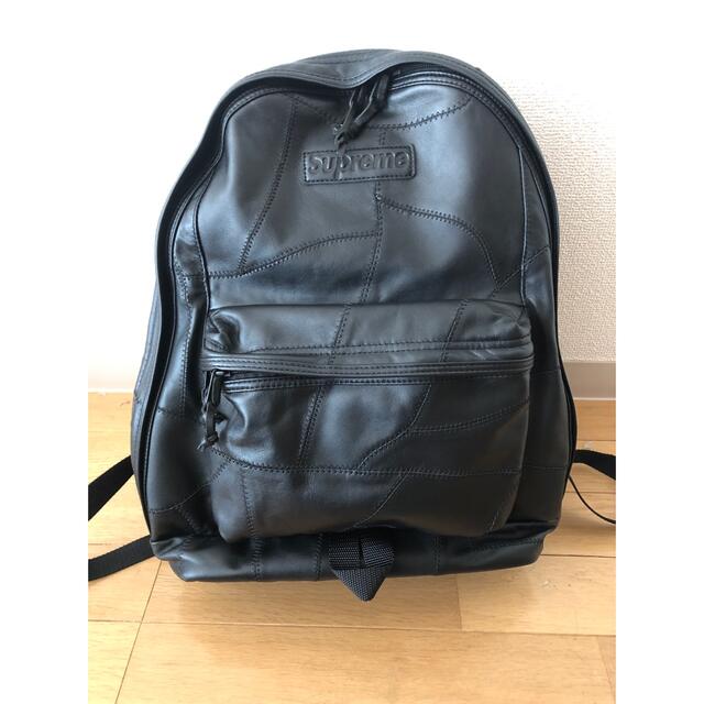 Patchwork Leather Backpack 1