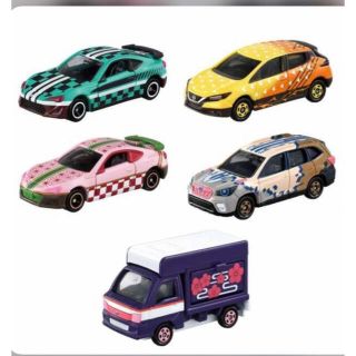 タカラトミー(Takara Tomy)の鬼滅の刃トミカ新品未開封5点セット(ミニカー)