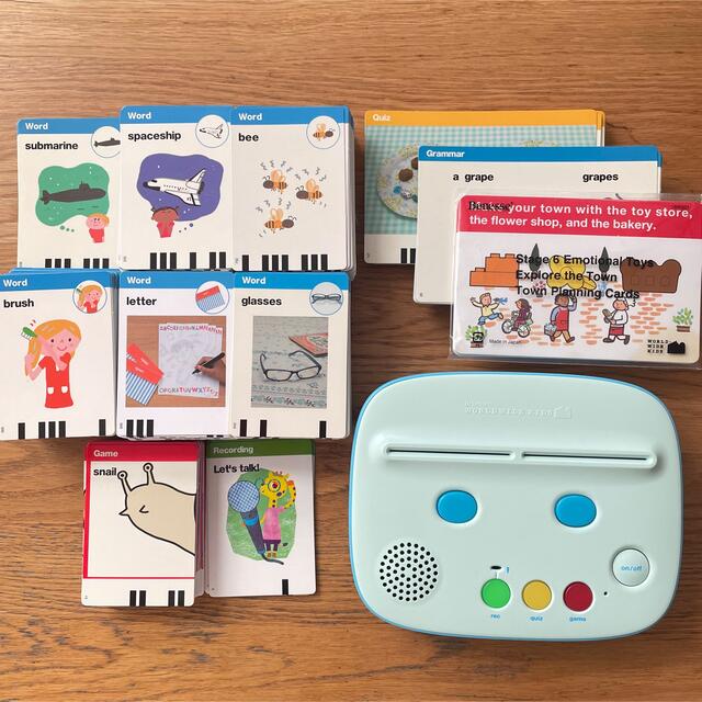 最終お値下げ!ワールドワイドキッズ アクティブカードリーダーと
