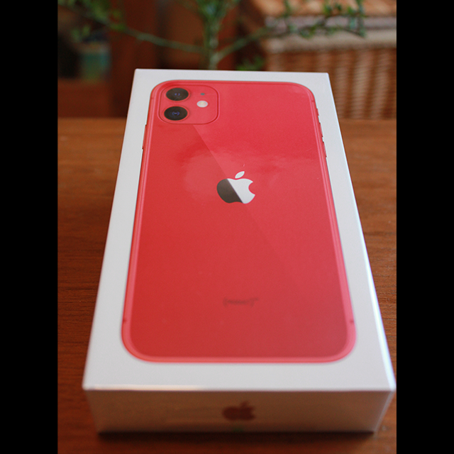 直売卸売り 【新品未開封】iPhone 11 64GB RED レッド 赤