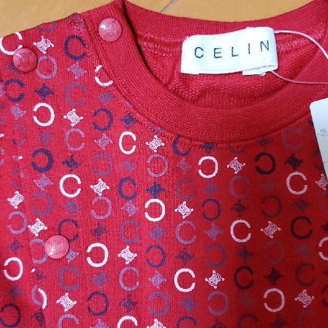 えません celine - 新品 CELINE セリーヌ ベビー服 赤の通販 by らくみ's shop｜セリーヌならラクマ タオル