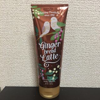 バスアンドボディーワークス(Bath & Body Works)のジンジャーブレッドラテ★ボディクリーム(ボディクリーム)