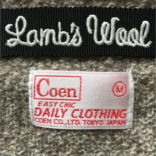 coen(コーエン)のcoen ラムウールボーダーセーター レディースのトップス(ニット/セーター)の商品写真