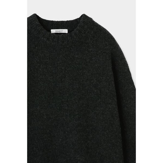 MOUSSY❤︎ ROUND NECK WOOL SWEATER 2