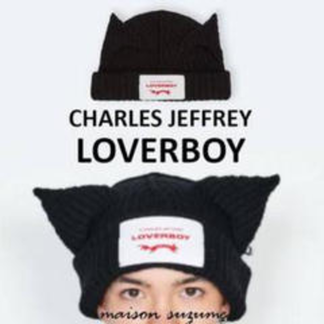 LOVER BOY 猫耳ニット帽 | labiela.com