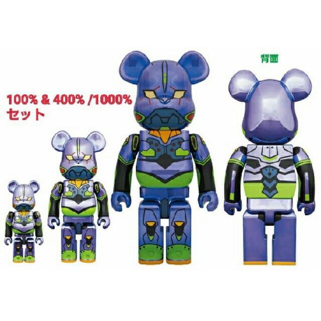 BE@RBRICK WORLD WIDE TOUR 3 エヴァンゲリオン初号機フィギュア