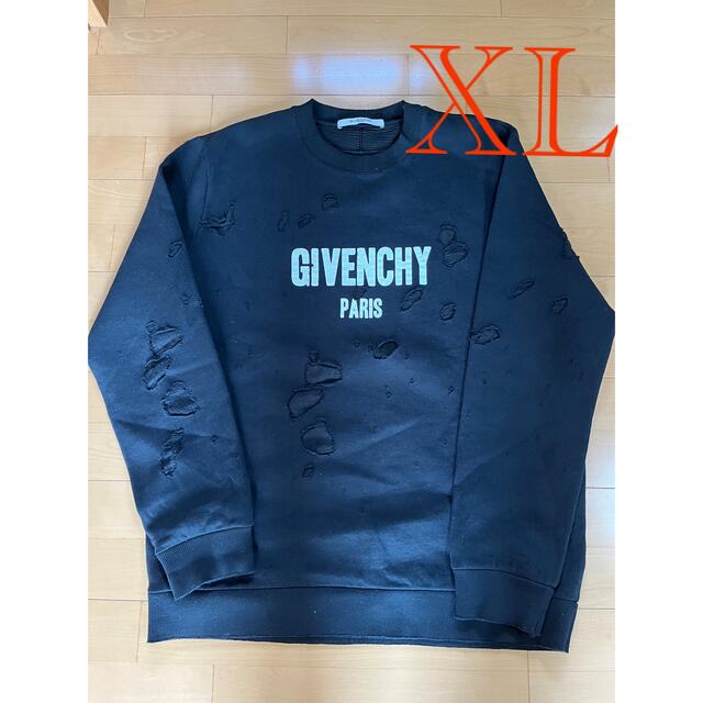 givenchy スウェット　トレーナー  デストロイ