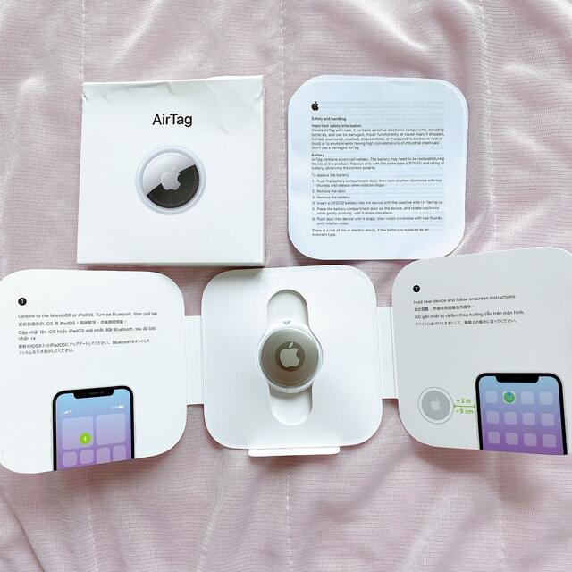 Apple(アップル)の【低価格】AirTag✩.*˚ スマホ/家電/カメラのスマホアクセサリー(その他)の商品写真