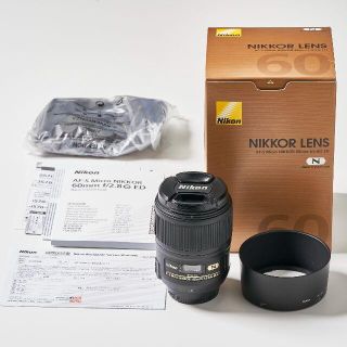 ニコン(Nikon)のAF-S Micro NIKKOR 60mm f/2.8G ED 【美品】(レンズ(単焦点))