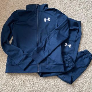 アンダーアーマー(UNDER ARMOUR)のアンダーアーマー　ジャージ上下　130(ジャケット/上着)