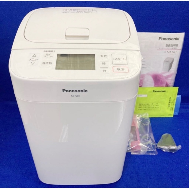 Panasonic SD-SB1-W ホームベーカリー 1斤 20オートメニュー Panasonic SD-SB1-W ホームベーカリー 1斤 20オートメニュー