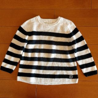 ザラキッズ(ZARA KIDS)のZARA Baby ボーダー プルオーバー ニット(ニット)