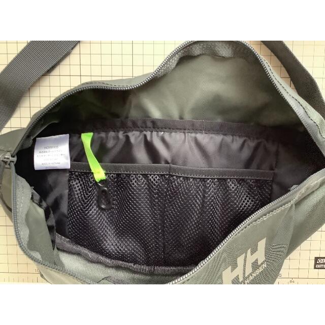 HELLY HANSEN(ヘリーハンセン)の値下げ❗️美品❤️男女共用　ヘリーハンセン　ボディバッグ/ウェストポーチ　カーキ メンズのバッグ(ボディーバッグ)の商品写真