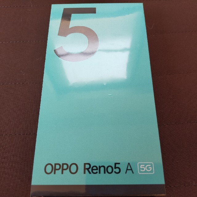 未開封 OPPO Reno5 A アイスブルー デュアルシム