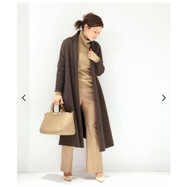 DEUXIEME CLASSE - 美品　Deuxieme Classe　スムースニットガウンコート